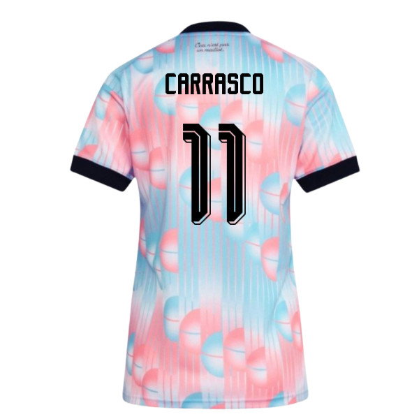 2026-2027 Belgium Away Shirt (Womens) (Carrasco 11)-SoccerKits Hub | Buy Soccer Jerseys Online